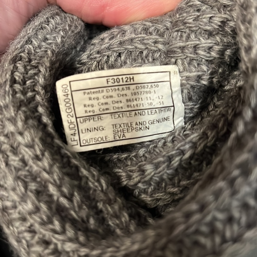 Ugg Cardy Two Button Boot Gray Size 6 - image 8